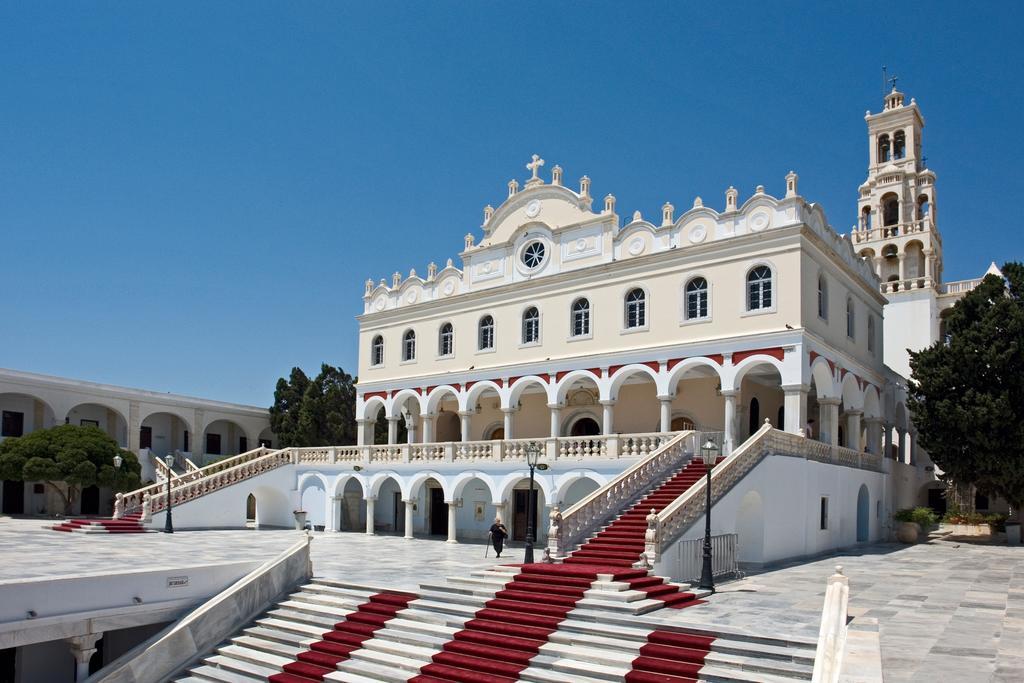 Poseidonio Hotel Tínos Exteriör bild