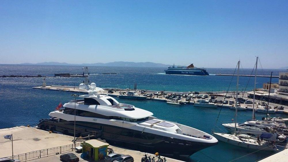Poseidonio Hotel Tínos Exteriör bild